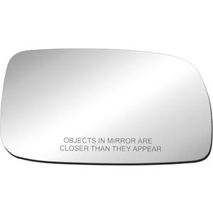 BOOLEE Mirror Glass Replacement fit for 2007-2012 Toyota Camry/Camry Hybrid (1st digit of VIN is a 1,4 or 5 made in USA Only) Passenger Right Side RH With Adhesives