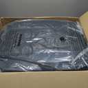 FREESOO Custom Fit Toyota Tacoma Seat Covers Full Set, Full Coverage Waterproof Leather Seat Covers, Double Cab Sr,Sr5,TRD Sport,TRD Off-Road,Limited, Seat Covers for Cars Seat Protector (BlackGrey)