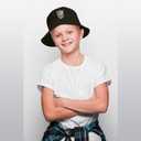 Harry Potter Bucket Hat for Kids, Boy, Girl Sun Hat Ages 4-7, Big Kids 7-14 Years 100% Cotton for Summer Teen Youth Beach Hat