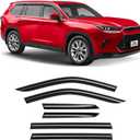 Voron Glass Tape-on Extra Durable Rain Guards for Toyota Grand Highlander 2024-2025, Window Deflectors, Vent Window Visors, 6 Pieces - 100784