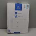 BEMIS 175 Commercial Open Front Plastic Toilet Seat, Heavy Duty Industrial Seat with Lid, Elongated, White