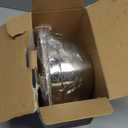 Mixing Bowls with Lids Set, 6 PCS Stainless Steel Mixing Bowls with 3 Grater Attachments, Kitchen Food Storage Organizers Nesting Mixing Bowl, Large Size 4.5, 3.5, 2.1, 1.5, 1.1, 0.7QT (Khaki)