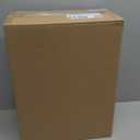 Anbte 4ft Low Folding Picnic Table, Thicker Aluminum Small Camping Table with Storage Bag, Portable Handle, Lightweight, for Camping Beach Party Picnic Floor, 45.67" x 15.7" x 10.3", Black