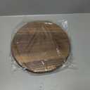 Wooden Lid for Wok Pots Wooden Wok Lid Anti- Hot Anti- Spillover Pan Lids with Handle Pot Cover Replacement for Frying Pan and Cookware 11 inch (26X26CM)