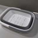 Collapsible Foot Soaking Tub, Foot Spa Bath Basin w/Acupressure Points
