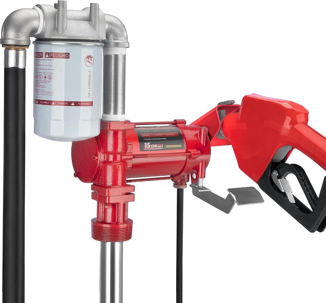 110V AC 15 GPM Fuel Transfer Pump Kit
