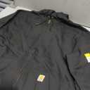 Carhartt Men's Loose Fit Midweight Full-Zip Sweatshirt (XX-Large, Black)