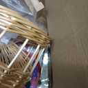 Vintage Wicker Baby Carriage Basket Set for Baby Shower, Wedding Party
