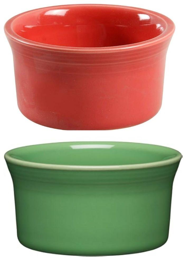 Fiesta Scarlet 568 4-Inch Ramekin, Pack of 4