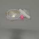 Water Bottle Handle with 2Pcs Letter Charms & 2Pcs Personalized Initial Straw Cover Toppers