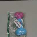 Apasiri Bully Stick Holder for Aggressive Chewers - Tough Dog Toy Prevent Choking and Free Up Your Hands, Bacon Flavored Nylon Chew Toy for Medium & Large Dogs to Keep Them Busy, Gift for Dogs, Pink