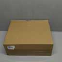 Leather Desk Organizer, Thipoten 3-Tier Stackable Letter Tray Holder for Office Supplies, Paper, File, Magazine, Perfect Office Organization for Desktop (Brown-3Tiers)