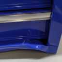 Workington Industrial 2 Drawers Portable Metal Intermediate Box, 26" Middle Tool Chest Cabinet with Ball Bearing Drawer Slides, Steel Tool Storage Box Organizer 4008 Blue