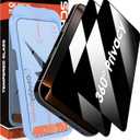 Chubbycable 2PCS ChubbyShield Ultra for iPhone 15 Pro Max 360 Privacy Screen Protector, Anti-spy Screen Protector Privacy Glass with Ultra-easy Install Box, Auto Dust-Elimination & Bubble Free