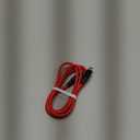 AGVEE 3.3ft USB-C to Mini USB Cable, Gold Plated End Tips, Braided Durable Mini-B 5-Pin to Type-C Data Charging Charger OTG Cord for Hero 3+, Canon Nikon Camera, GPS, Blue Yeti, Red