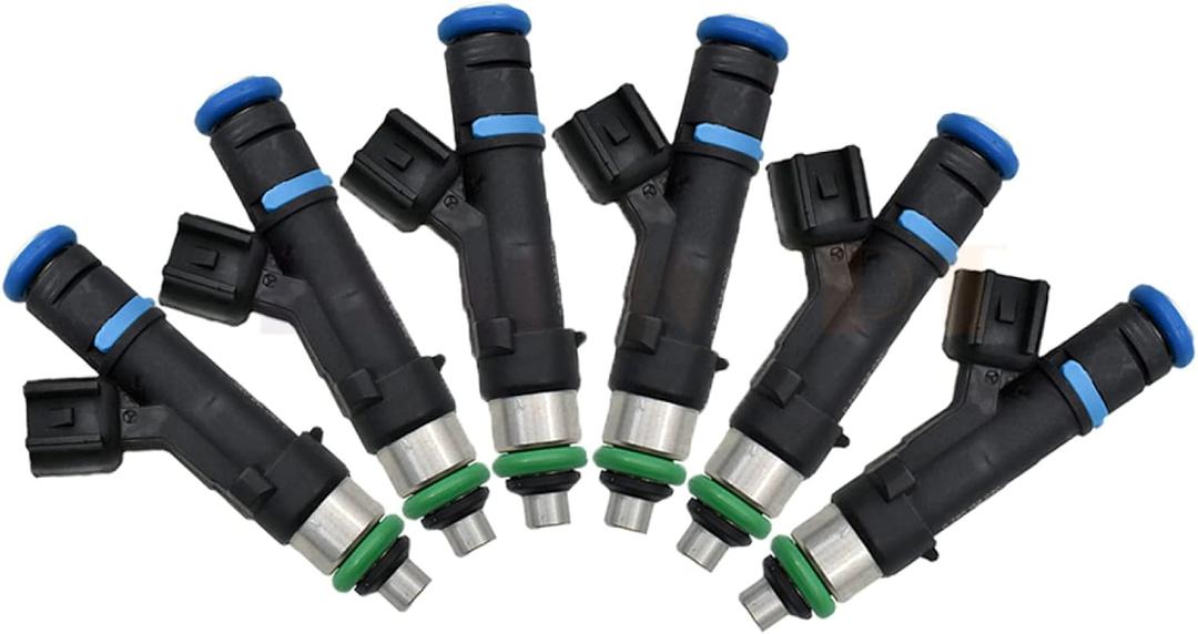 for Dodge Dakota, for Jeep Nitro Ram 1500 Liberty Raider 3.7 2004-2012, 6PCS 0280158020 Fuel Injector Nozzle 53032701AA RL032701AA