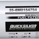 Quicksilver 8M0154754 Water Separating Fuel Filter for Select Yamaha 2-Stroke and 4-Stroke Outboards