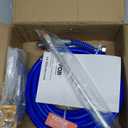 VEVOR Airless Paint Spray Hose Kit, 50ft 3600psi High-Pressure Fiber Tube with 8" Extension Rod Pole, Including 517 Tip and Tip Guard, 1/4" Swivel Joint for Homes Buildings Decks or Fences