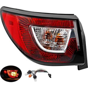 Taillights Brake Tail Light Compatible with 2013-2017 Traverse LS LT LTZ Base Premier, Replace 84266019 23301756 Driving Reverse Lamps Turn Signal Lighting - Rear Left Driver Outer Side LH