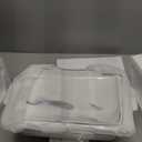 MALACASA Casserole Dish With Lid, 3.4 Quart Baking Dish With Lid, Lasagna Pan Deep Ceramic Bakeware Covered Casserole Dish, Microwave, Oven Safe, Series BAKE-GREY