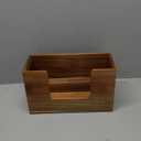 Acacia Wood Paper Towel Dispenser, Wooden Napkin Holder, Paper Towel Holder for Bathroom, Kithchen, and Office, Multifold C-Fold, Z-Fold, Trifold Paper Hand Towel Dispenser