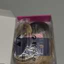 Esmee 16 Inches Long Straight Blonde Layered Synthetic Hair Wigs for Women with Dark Roots for Daily Party Use