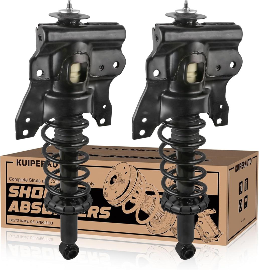 KUIPERAUTO Rear Complete Struts Coil Spring Assembly 15071 15072 Compatible with 2000-2005 Hyundai Sonata Compatible with 2001-2006 Kia Magentis Compatible with 2001-2006 Kia Optima