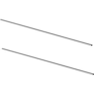 GeilSpace 1/4" OD 304 Stainless Steel Round Tube, 30 Inch Length, 2 Pack
