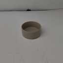 Non-Slip Ceramic Dog Bowl - Small & Medium Dog Feeding Bowl, Protects Cervical Spine (6in, Grey) (6inch, Bowl - Grey)