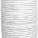 Uonlytech Paper Floor Lamp Shade Replacement, Foldable Standing Lampshade Japanese Style Paper Floor Light Cover Accessories for Bedroom Floor Light, White