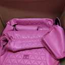 FLORICH Leather Seat Covers, Car Seat Covers Full Set, Car Seat Protectors 5 Seats, Pink Driver Seat Covers Fit for Most Cars Trucks SUV