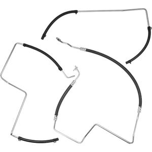 Power Steering Pressure & Return Line Hose Assembly Compatible with Buick Rainier CXL Chevy Trailblazer LT LS LTZ EXT Envoy XL Isuzu Oldsmobile Saab 9-7x Replacement for 15194364 92222 92378