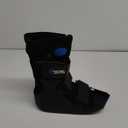 United Ortho USA14115 Short Air Cam Walker Fracture Boot, Medium, Black