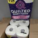 Quilted Northern Ultra Plush Toilet Paper, 18 Mega Rolls 72 Regular Rolls, 3X Thicker, 3 Ply Soft Toilet Tissue