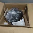 ELYONA 2 Pack Hammered Pendant Lights, 10.2 Industrial Metal Solid Wood Hanging Lamp, Modern Island Pendant Light Fixtures for Kitchen Bar, Farmhouse Dining Room, Bedroom, Living Room, Office, Black (Medium)