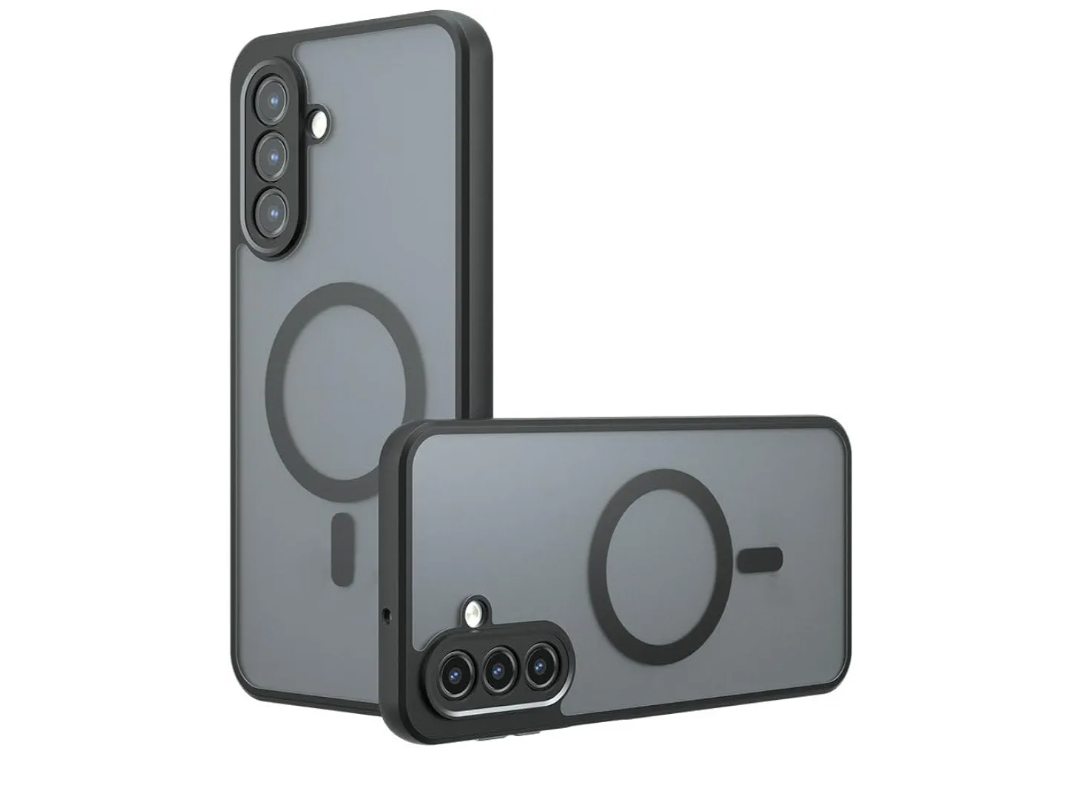 Compatible with Samsung Galaxy M36 5G Case Cover,Compatible with MagSafe,Compatible with Samsung SM-M36B/DS Galaxy M36 5G Built-in Magnetic Anti-Shock Cell Phone Case Black