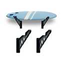 ASMSW Surfboard Wall Rack Surfboard Stroage Rack Lightweight and Durable For Longboard ,Surfboard,Shortboards, Wakeboards,SUP,Paddleboard and Snowboards