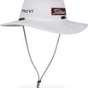 Titleist Men's Tour Aussie Golf Hat, White/Black (White, M)