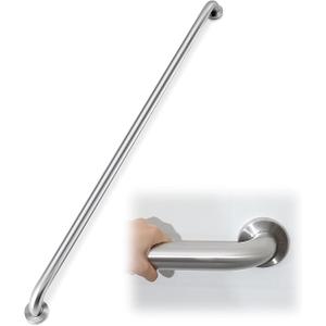 Zonon 57" Grab Bar for Shower Stainless Steel Extra Long Safety Handrail
1.5" Heavy-duty Safety Bar; 304 Stainless Steel; Bathroom Toilet Stairs & Hallway; 1 Pcs Anti-slip Handle for Seniors, Silver