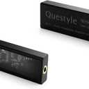 Questyle M12i HiFi Headphone Amplifier [MFi Certified] Portable USB DAC Lossless Mini Audio Amps Supports PCM 768kHz/DSD512 with 3.5mm Outputs High Resolution for Smartphones/PC/Laptops