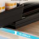 Nieifi Spice Organization for Cabinet-Vertical Spice Rack Pull Out-Spice Rack Organizer for Cabinet-4-1/3 inch Wide-Seasoning Kitchen Organizer-4.3" W x 10.6" D x 8.7" H-3 Pack-2 Tier