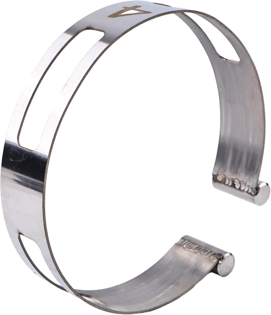 4 inch (101.6mm) Stainless Exhaust Tacking Band Clamp-On For Welding Fabrication
