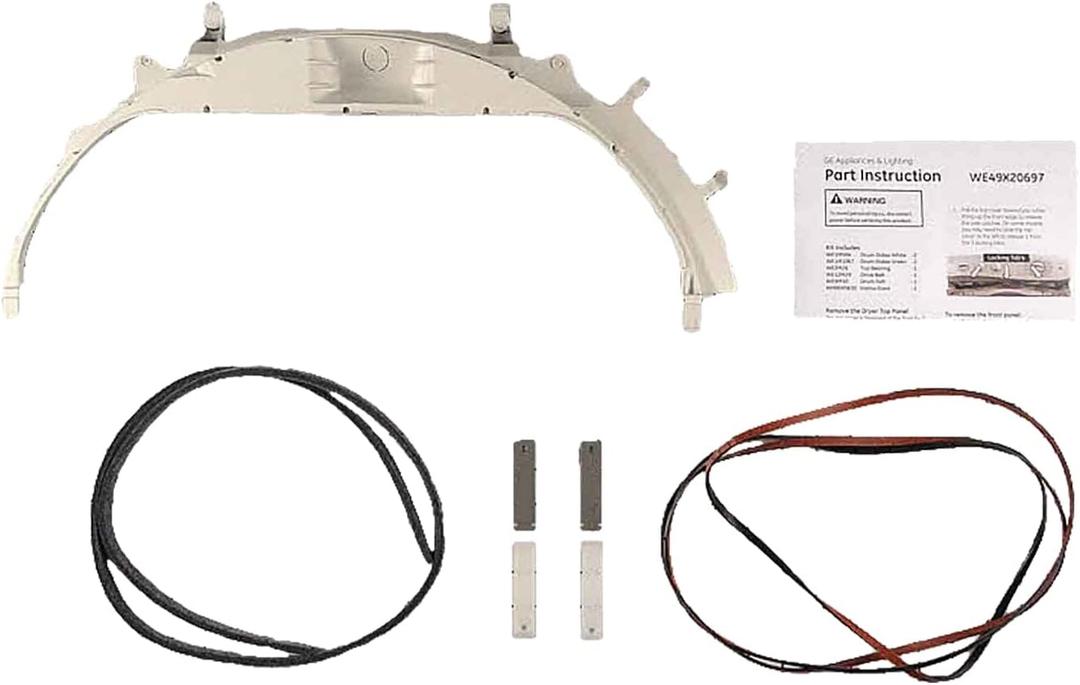 GE WE49X20697 Genuine OEM Bearing Repair Kit for GE Top-Load Dryers