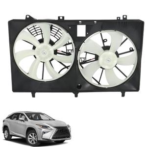 Radiator Cooling Fan Assembly Replacement for Rx350 2010-2016 Replacement for Sienna 2011-2017 Replacement for 1671131440 167110P150