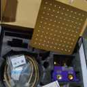 10" High-Pressure Rainfall Shower Faucet, Celling Mount Dual Shower Head System, Brushed Gold