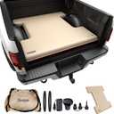 Truck Bed Mattress for 6-6.5Ft, Self-Inflating Mat Full-Size Short Trucks Bed for Outdoor Camping, Pickup Tent Accessories 12V Air Pump, Carry Bag, for Silverado, RAM, F Series, Sierra, Titan
