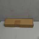 9.5 Large Acrylic Straw Holder for Cabinet Door - Reusable Tumbler Straw Organizer Storage, Small Kitchen Accessories Container, Ultra Sticky Cupboard Door Mounted (Transparent)