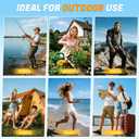 Solar Fan Hat for Men Women, Wide Brim UPF50+ Sun Hat with 2 Removable Fan 3-Speed Wind Solar&USB Charging (Camo Green)