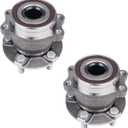 PAROD 512518 Rear Wheel Hub Bearing Assembly Fit for 2016-2020 Subaru Crosstrek 2014-2018 Forester 2012-2019 Impreza 2013-2015 XV Crosstrek 5Lug(Pair)
