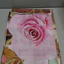 Rustic Wooden Happy Birthday Backdrop for Women 96x72 Inch Rustic Floor Glitter Lights Butterfly Photography Background Pink Floral Happy Birthday Backdrop Party Decorations Banner 8x6Ft (S1)